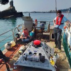 Installation de matériels sur hydroliennes Paimpol-Bréhat